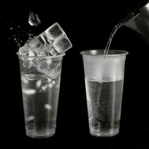 Vasos de Café Desechables Personalizados de Plástico PP Transparente/Esmerilado para Llevar con Tapas de 90 mm, 9-32 oz, 260-1000 ml - Product Image 3