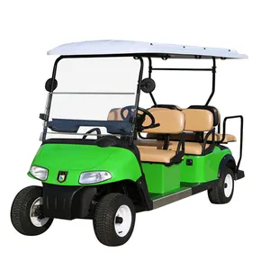 Dijual Di Cina Terbaru Ezgo Rxv 4*4 Drive Golf Cart dengan Sertifikat CE 4 + 2 Tempat Duduk Golf Elektrik
