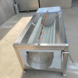 Máquina automática para lavar verduras, línea de limpieza y secado para compras al por mayor, máquina para lavar chiles rojos, altamente recomendada - Product Image 5