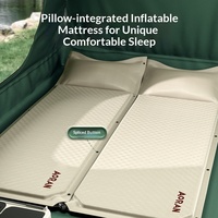 Matelas pneumatique gonflable automatique Aoran, tapis de couchage pour le camping, imperméable à l'humidité, tapis de sol pour tente extérieure, housse en flanelle