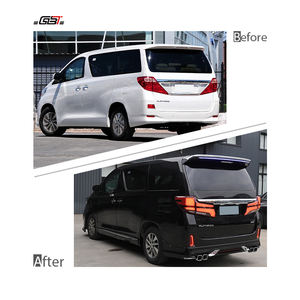 GBT 2025 <span class=keywords><strong>Alphard</strong></span> 20 à 40 Vellfire Model Upgrade Kit Phare Feu Arrière Pare-chocs Grille Spoiler pour Toyota <span class=keywords><strong>Alphard</strong></span> <span class=keywords><strong>Anh20</strong></span> 2008-2014 - Product Image 4