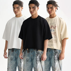 Hot Street Leisure Logo personnalisé Impression unique T-shirt ample à manches courtes pour hommes - Product Image 1