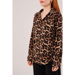 Blusas y Camisas Holgadas con Estampado de Leopardo para Mujer al por Mayor - Product Image 6