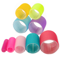 Ensemble de rouleaux de bigoudi à combinaison gratuite Rouleaux auto-agrippants Jumbo Medium Small
