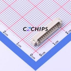 HC-1.25-13PWT Wire-to-Board Pin Header SMD,P=1.25mm,Horizontal Mount Connector 1x13P 1.25mm Horizontal Mount PicoBlade (MX 1.25) - Product Image 1