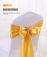 Ceintures de chaise de mariage Spandex couverture élastique conception unie pour banquets fêtes événements pour restaurants et usage domestique