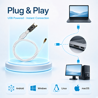 Module de caméra USB miniature OV9734 3,3 mm 1280x720 CMOS pour inspection par endoscope industriel