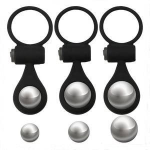 Amazon vibrador de silicona pene Polla conjunto de entrenamiento con ejercicios de kegel bola - Product Image 1