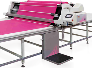 Machine <span class=keywords><strong>à</strong></span> étaler les tissus entièrement automatique Jindex pour l'industrie du vêtement, fabriquée en Chine - Product Image 3