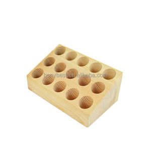 Présentoir <span class=keywords><strong>en</strong></span> bois à bijoux, <span class=keywords><strong>support</strong></span> <span class=keywords><strong>en</strong></span> bois pour rouges à lèvres, présentoir <span class=keywords><strong>en</strong></span> organisateur de maquillage cosmétique, pour parfums, stylos, brosses, bouteilles - Product Image 3