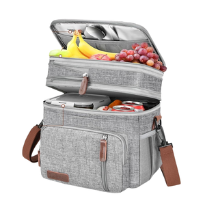 Échantillon gratuit : Sac isotherme réutilisable Evercredit pour le déjeuner, avec logo personnalisé et sac de pique-nique isotherme portable - Product Image 1