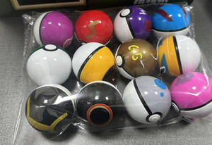Set di 12 Pokeball in Scatola, Modellini di Gioco, Personaggi Anime, Pocket Monster, Bambole Elfiche, Giocattoli Natalizi per Bambini - Product Image 2