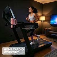 Caminadora Plegable Automática Multifuncional Silenciosa para Deportes, Caminadora Inclinada para Interiores, para Hombres, Mujeres y Adultos, Dispositivo de Entrenamiento en Casa