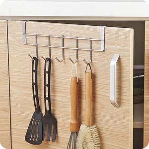 Towel hanger/<b>storage</b> rack for kitchen cabinets and wall <b>units</b>, five-piece set, special bottom hanging <b>clothes</b> hooks/hangers, - Product Image 2