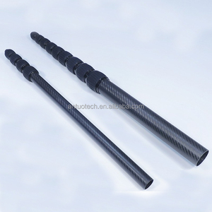 Perche télescopique en fibre de carbone 3K sergé pour nettoyage de vitres, tube en fibre de carbone, tube télescopique en fibre de carbone - Product Image 2