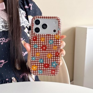 เคสโทรศัพท์มือถือลายดอกไม้แบบมันเงา IMD สองชั้นรุ่นใหม่ล่าสุดสำหรับ iPhone 18 17 16 15 pro max ป้องกันแรงกระแทกอย่างดี  รับผลิตแบบ OEM - Product Image 4
