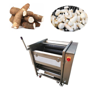 Offre Spéciale : Machine à Peler et Laver le Manioc 500 kg/h, Laveuse à Brosses pour Pommes de Terre, Machine à Peler les Ignames et Pommes de Terre