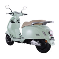 2000W Electric Motorcycle 65km/h Max Speed 72V 30A Battery 120/70-12 Tire CBS Brake E-Moto
