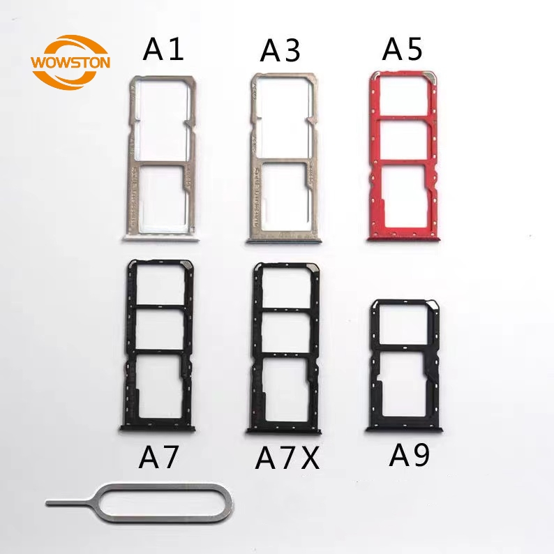 Запасные части для мобильного телефона oppo a12 a1k a1 a35 a37 a3 a52 a53 a55 a57 a5 a15 sim-лоток