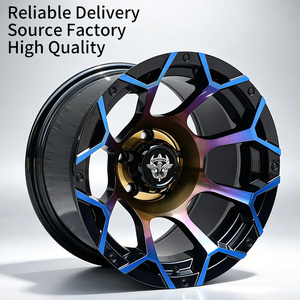 Cerchi Flowtone Nuovo Design 15 Pollici 5x114.3 Fuoristrada, Cerchi in Lega Fusa per Auto Passeggeri e Pneumatici - Product Image 1