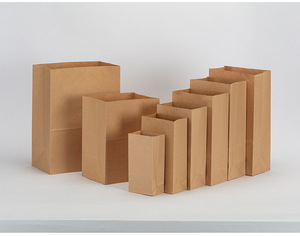 Bolsas de Papel para Almuerzo Personalizadas, Bolsas para Alimentos y Frutos Secos, Paquete de 500 Bolsas, Bolsas de Papel Kraft Resistentes - Product Image 3