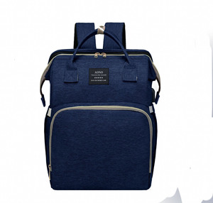 Mochila de Fraldas Impermeável Personalizada para Bebês com Estação de Troca, Bolsa de Fraldas com Grande Capacidade para Mamães - Product Image 6