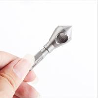 Jeu de forets à fraiser à 90 degrés Forets d'ébavurage Tapper Hole Cutter Outils à main Bois Métal Plastique Chanfrein Set
