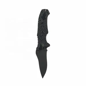 내구성 내마모성 고경도 캠핑 정글 접는 칼 Micarta 안전 날카로운 튼튼한 사냥 생존 구조 칼