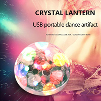 Mini USB Disco Light Sound Aktivierte LED Disco Ball Lampen Atmosphäre Strobe Bühnen lichter für Home Room Party Geburtstag DJ