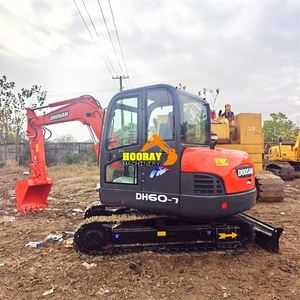 Excavadora Hidráulica Usada Original Doosan DH60-7 de 6 Toneladas, Modelo 2018, con Componentes Centrales del Motor para Uso Agrícola y Doméstico - Product Image 2