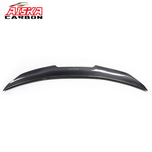 สปอยเลอร์หลังคาร์บอนไฟเบอร์แบบติดตั้ง AISKA PSM สีดำเงา สำหรับรถยนต์ <span class=keywords><strong>Mercedes</strong></span>-Benz <span class=keywords><strong>S</strong></span> Class W223 AMG S63 S65 ปี <span class=keywords><strong>2021</strong></span>+ - Product Image 1