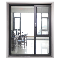 Ventana para Cuarto Limpio Clase ISO 5, Grado Farmacéutico, Cumple con la Normativa de la FDA, Ventana Abatible Hermética de Aluminio para Apartamento/Dormitorio