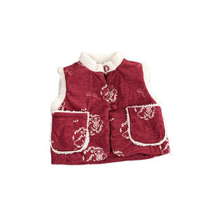 <span class=keywords><strong>Chaleco</strong></span> de Algodón para Bebé de Año Nuevo 2025, Invierno, Estilo Chino Informal, Ropa Exterior Acolchada de Algodón para Niños, Cálida, Transpirable y Moderna - Product Image 5