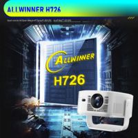 Projecteur 4K Cinéma Familial HY450MAX OS14 avec 2 x 16 Go, Décodage 8K Haute Résolution, Résolution Native 1080P – Vente en Gros