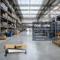 Nouvelle barre lumineuse LED pour voiture de 22 pouces, 120W, 12V, 6000LM, double rangée, pour le toit des camions tout-terrain