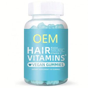 Prix d'usine Vitamines en gelée 500 ml Gummies oursons gélifiés à la baie de sureau pour la pousse des cheveux Complément alimentaire à base de plantes - Product Image 1