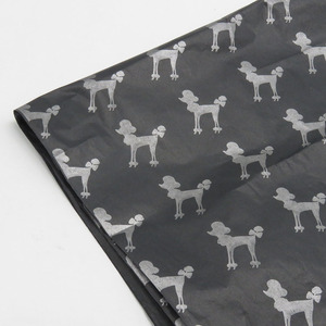 Giấy gói quà màu trắng đen tùy chỉnh, giấy in logo, giấy lụa cotton, giấy gói quần áo, rượu vang, quà tặng, giấy lót gói hàng bán lẻ, giấy lụa - Product Image 2
