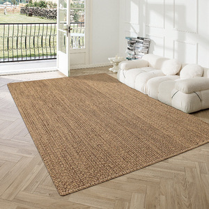 DaiRui moderno <span class=keywords><strong>tappeto</strong></span> rotondo in juta <span class=keywords><strong>intrecciata</strong></span> <span class=keywords><strong>tappeto</strong></span> di canapa in <span class=keywords><strong>lana</strong></span> Sisal naturale fatto a mano - Product Image 6