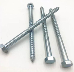 Fastener Manufacturer Stainless Steel Hexagon Head <strong>Wood</strong> <strong>Screws</strong> DIN571 A4-80 for Timber Construction - Product Image 4