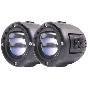 SANVI S21 LED Work Light Car Accessories Led Headlight Motorcycle Spotlight Dual Colors Flashing Function Led Headlights - Product Image 2