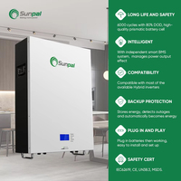 Système Hybride Solaire Photovoltaïque Sunpal 5Kw 10Kw 20Kw 30Kw Kit Complet de Système d'Alimentation Solaire Hybride Autonome pour la Maison
