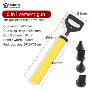 Bán buôn chuyên nghiệp caulking súng xi măng vôi bơm vữa vữa súng phun, bê tông phun xi măng súng với 4 vòi phun - Product Image 2