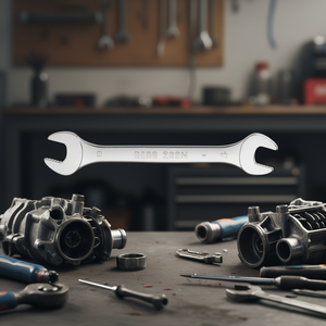 Llave de boca abierta 252 N de doble tamaño 10mm 12mm para reparación automotriz - Product Image 3