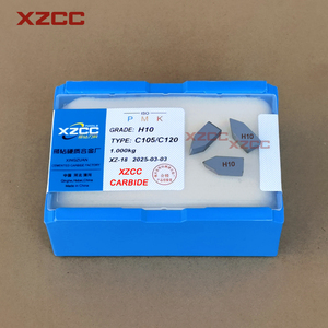 Inserti in Carburo di Tungsteno P30 Brasati per Utensili da Tornio, Inserti in Carburo Cementato YG6 C116 C103 H10 YG-6 P 30 C 116 103 H20 - Product Image 5