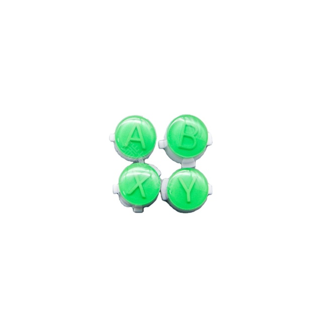 ABS Replacement Buttons ABXY Kit For Xboxes One Double Colors Plastic Button Repair Joystick Accessories