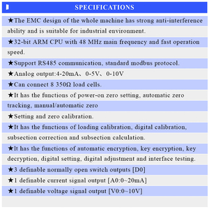 PSD-DG1โมดูลรถไฟส่งข้อมูลแบบเรียลไทม์อัจฉริยะ4-20mA เซ็นเซอร์แรงเอาต์พุตและโหลดเซลล์เข้ากันได้กับระบบ PLC - Product Image 2