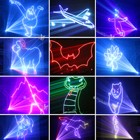 Professionnel 5W RGB ILDA DMX Laser projecteur scène lumière Animation DJ Club fête Disco faisceau discothèque mariage intérieur spectacle