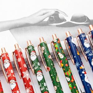 Bolígrafo Navideño con Diseño de Dibujos Animados - Regalo Festivo, Bolígrafos Promocionales al por Mayor para Regalos Navideños - Product Image 3