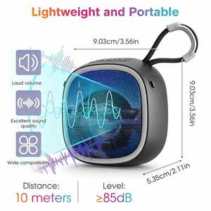 Mini-enceinte Bluetooth portable personnalisée en gros – Équipement audio promotionnel sans fil pour fêtes - Product Image 4