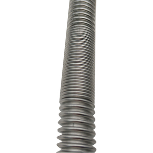 Kit de Conector de Línea de Gas Flexible de Acero Inoxidable Plateado de 1/2" OD x 1/2" ID y 24 Pulgadas, Sin Silbido, para Estufas de Gas Natural y <span class=keywords><strong>Chimeneas</strong></span> - Product Image 4